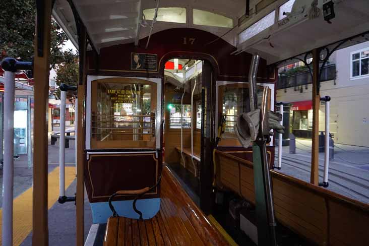 MUNI cable car 17